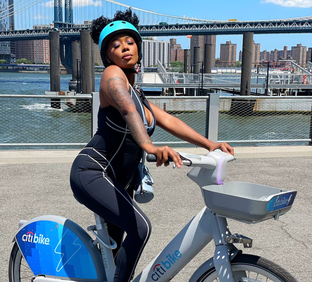 bike helmets for afros Lai Helmet – Naturally Armored