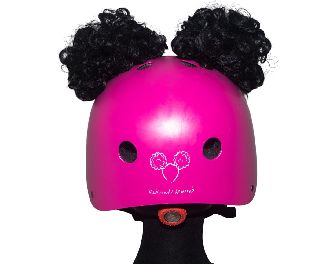 afro bike helmet Lai Helmet – Naturally Armored